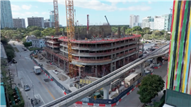 Construction of Cipriani Residences Miami in Florida, US. Image: Mast Capital